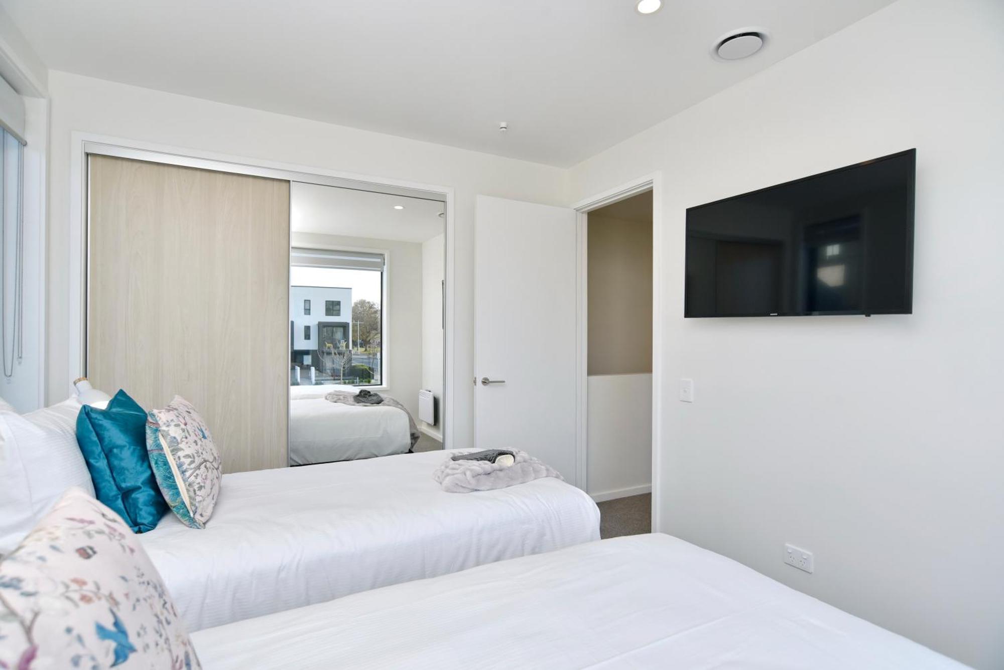 Hereford St Apartment - Christchurch Holiday Homes Exteriör bild