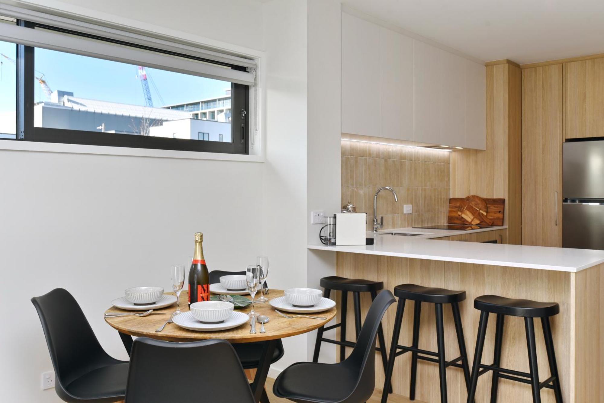 Hereford St Apartment - Christchurch Holiday Homes Exteriör bild