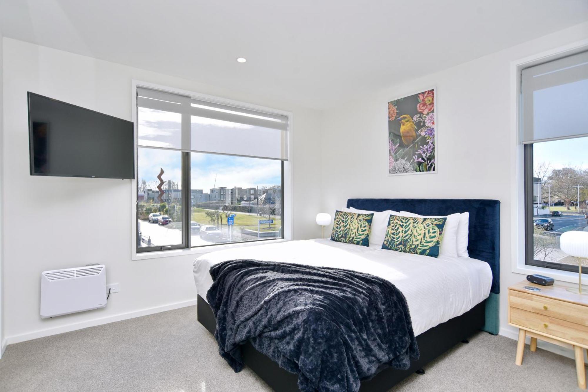 Hereford St Apartment - Christchurch Holiday Homes Exteriör bild