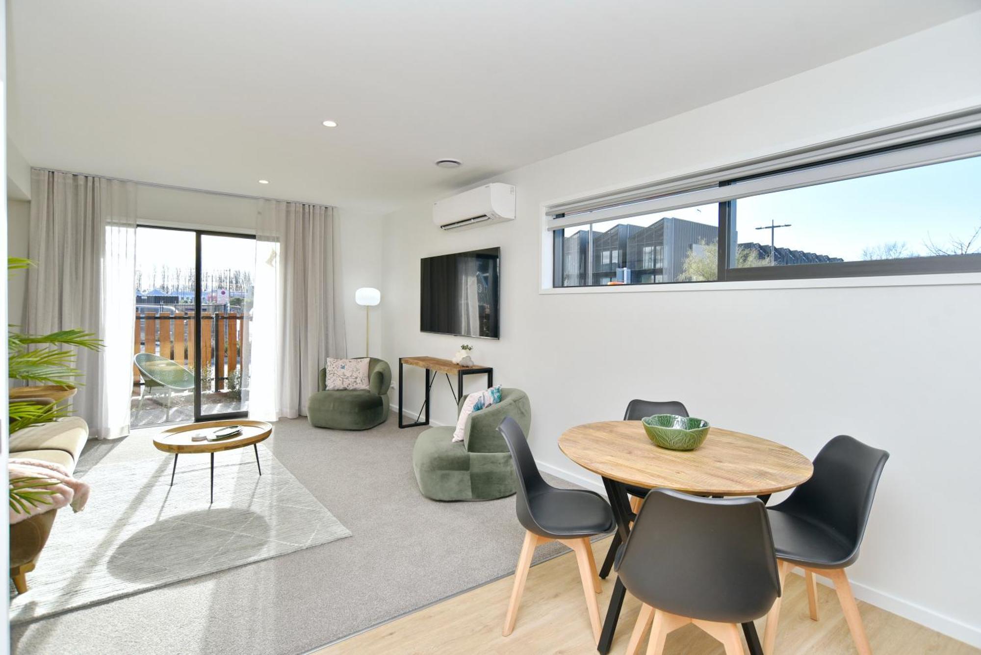 Hereford St Apartment - Christchurch Holiday Homes Exteriör bild
