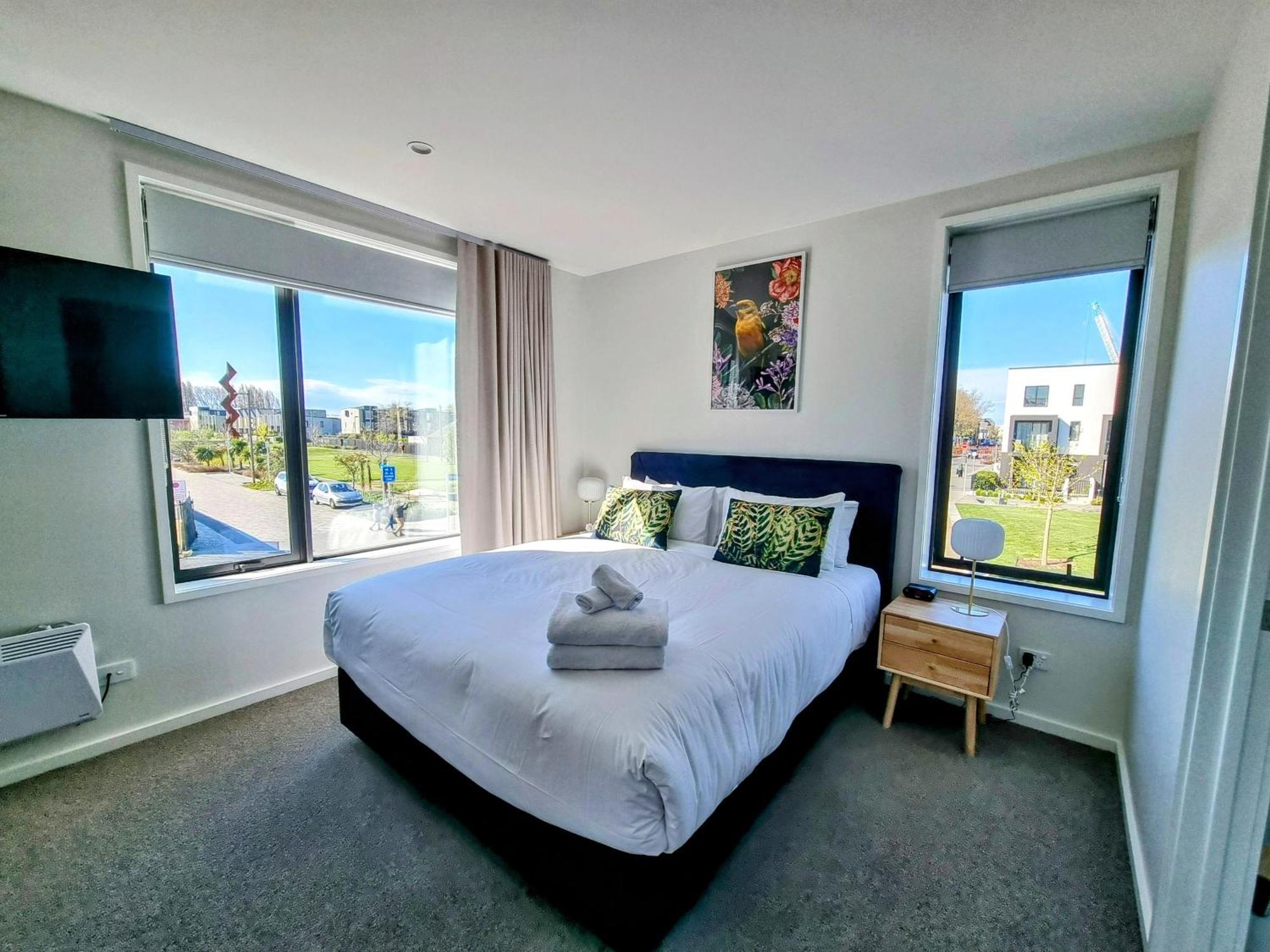 Hereford St Apartment - Christchurch Holiday Homes Exteriör bild